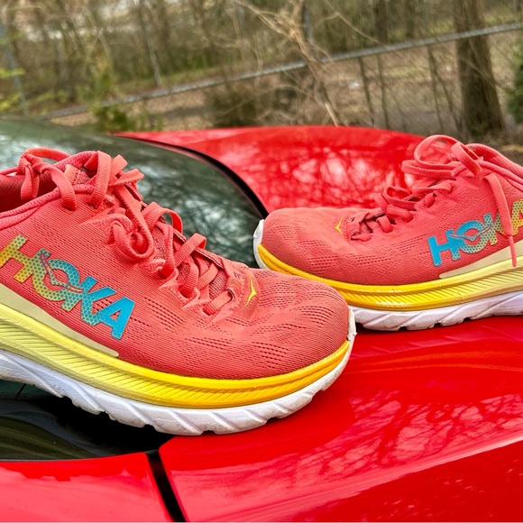 HOKA ONE ONE SIZE 8 Width  B used but nice worn. - Picture 2 of 6